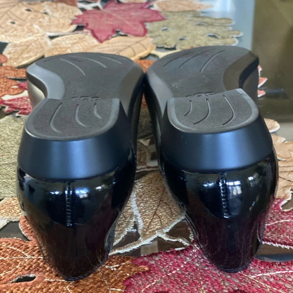 SAS 🥿COMFY TRIPAD GRAY & BLACK LEATHER 2-TONE LOAFERS-SIZE 9.5 LIKE NEW💖💕(EC) - Picture 6 of 11